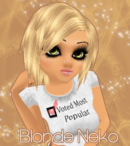 Blonde Neko