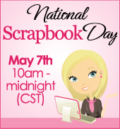 My Pink Stamper National Scrapbook Day