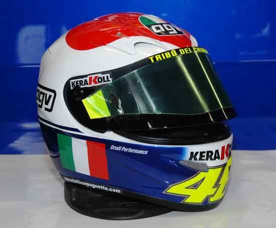 valentino rossi 2011 helmet. Valentino Rossi#39;s helmet