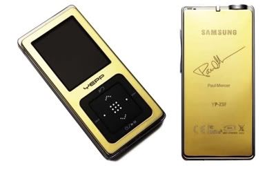 Samsung pimps out 18K gold YP-Z5