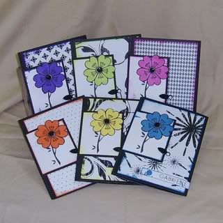 scpaperie,cards,flower,color,black,white,ctmh,handmade,etsy
