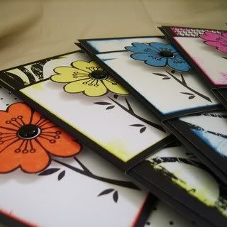 scpaperie,cards,flower,color,black,white,ctmh,handmade,etsy