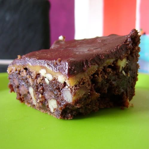 Gooey Turtle Brownies