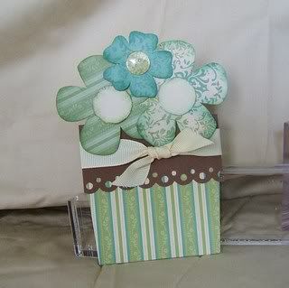 scpaperie,cards,flowers,stars,unique,pocket. ctmh