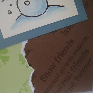 scpaperie,card,ctmh,snowman,holiday
