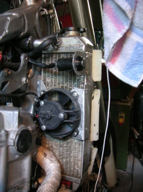 Honda xr650r cooling fan #6