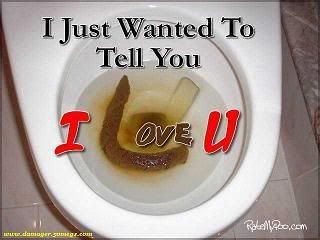 i love you poop
