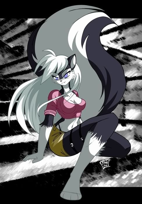 Anthro Skunk