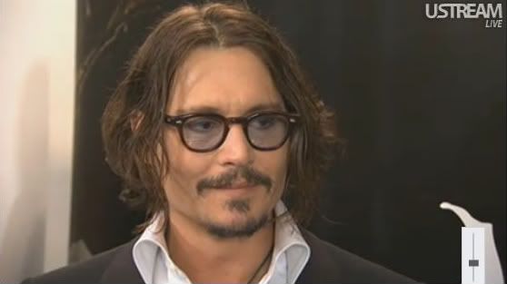 johnny depp earrings. Johnny Depp, you#39;re terribly