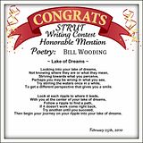 poetry Award Honerable Mention