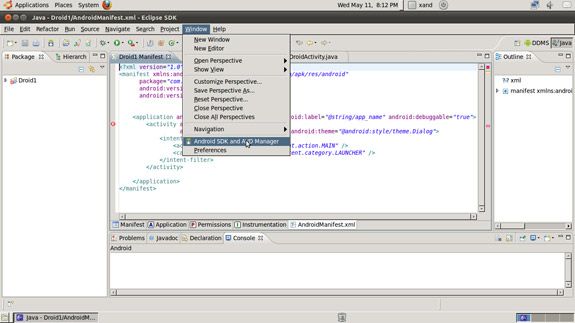 Netbeans Android Plugin Gui