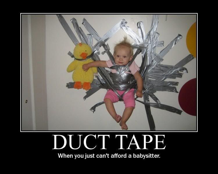 Duct Tape Baby Pictures, Images and Photos