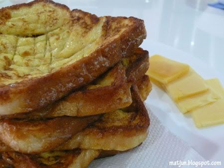 french toast with cheese