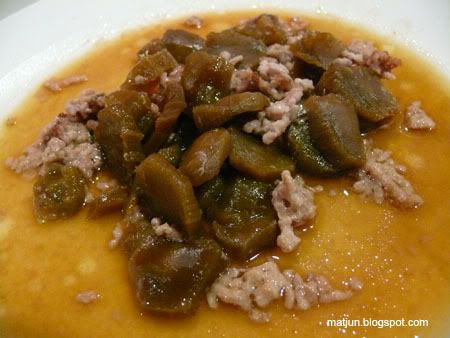 pickle with minced pork