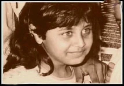 Rani mukherjee childhood images