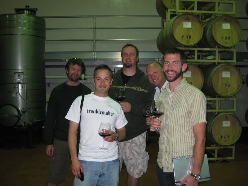 The guys The guys pose for a picture