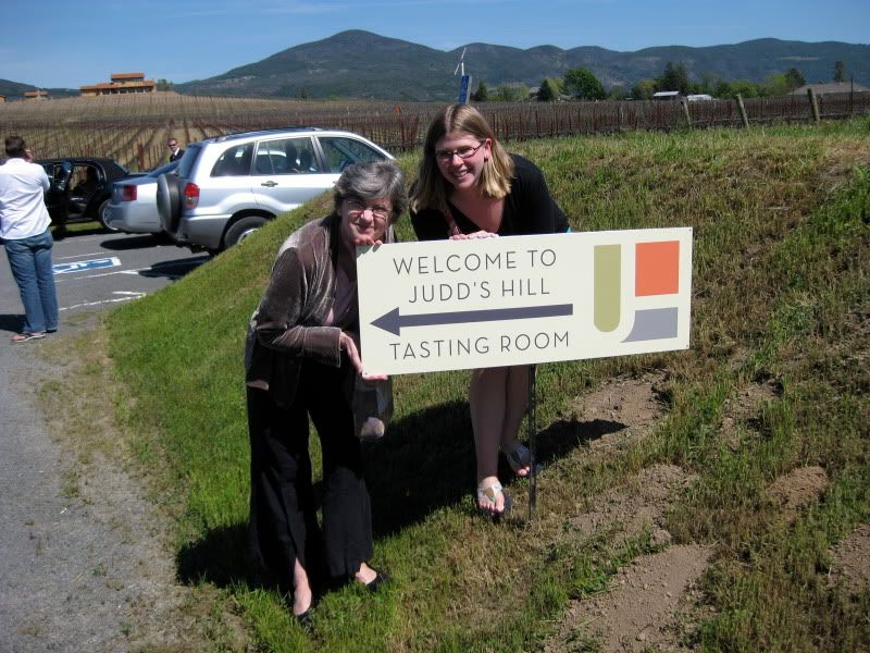 Jo and I pose!