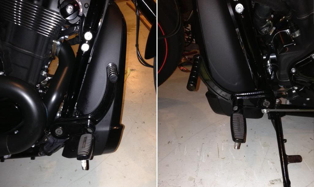 20122013 3" extended forward controls The 1 Harley