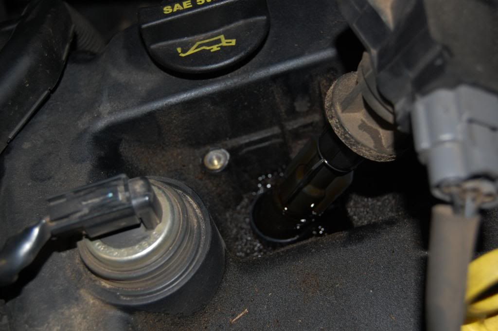 Found oil when changing spark plugs Mazda 6 Forums