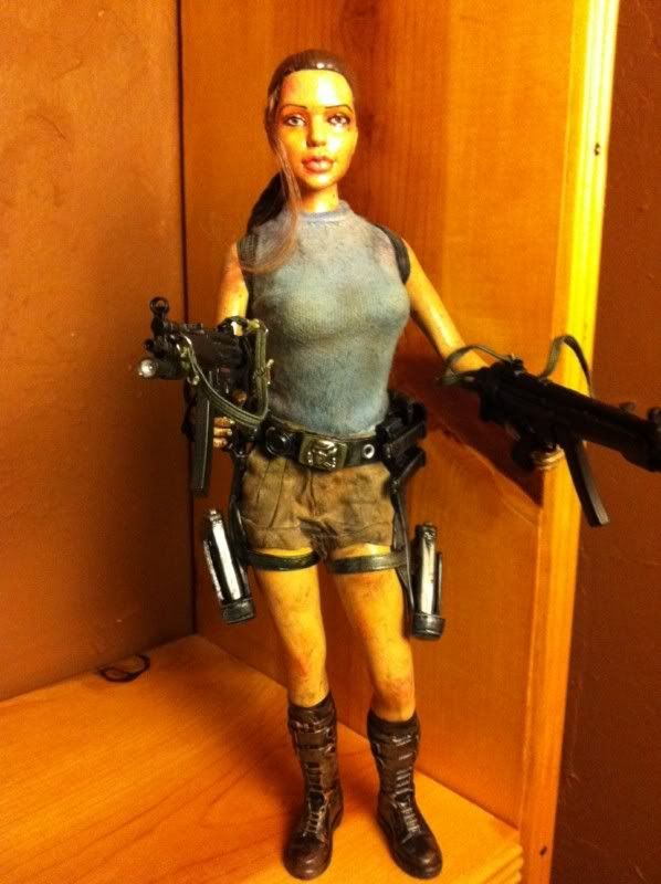 lara croft custom figure