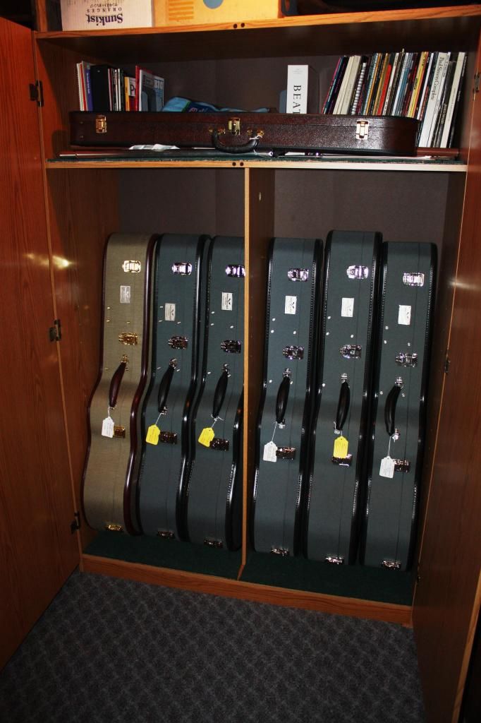Guitar Case Storage The Acoustic Guitar Forum