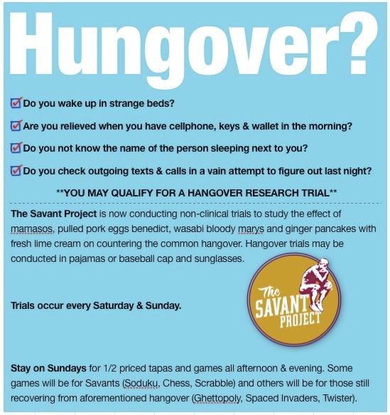 Hungover?