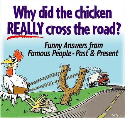 Why did the Chicken Really Cross The Road?
