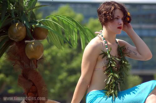 Coney Island Mermaid parade Flapper