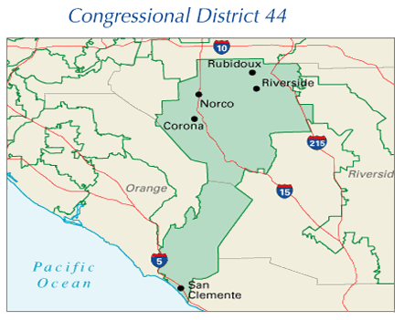 The 44th California Congressional District