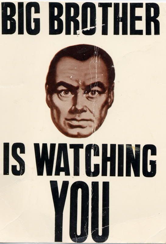 Orwell,Big Brother,1984,poster