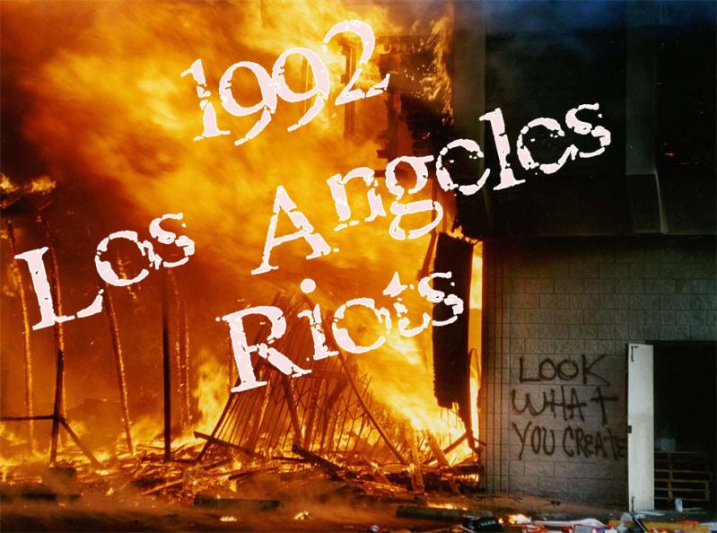 Los Angeles Riots print