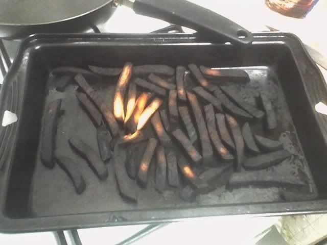 Burnt French Fries