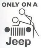 only on a jeep!