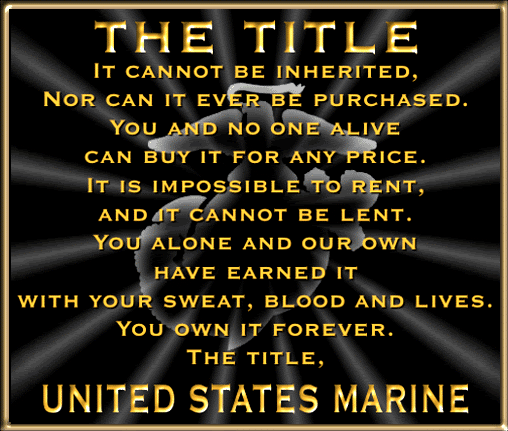 USMC The Title