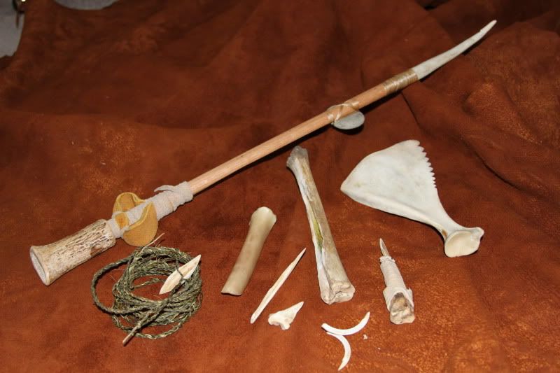 Some more bone tools and a hunting implement | Bushcraft USA Forums