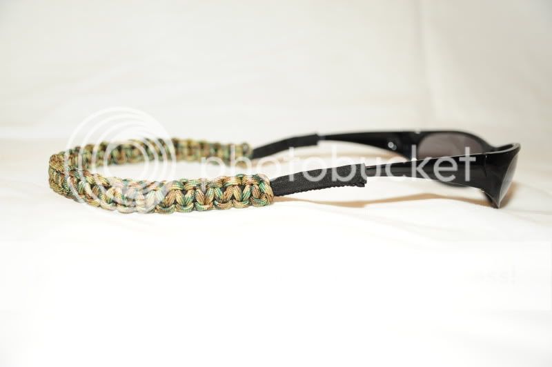 Sunglass Eyeglass 550 Paracord Cobra Chain Lanyard Retainer Strap