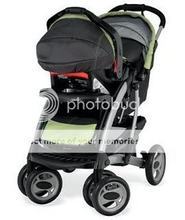 Photograph of a travel system stroller/buggy