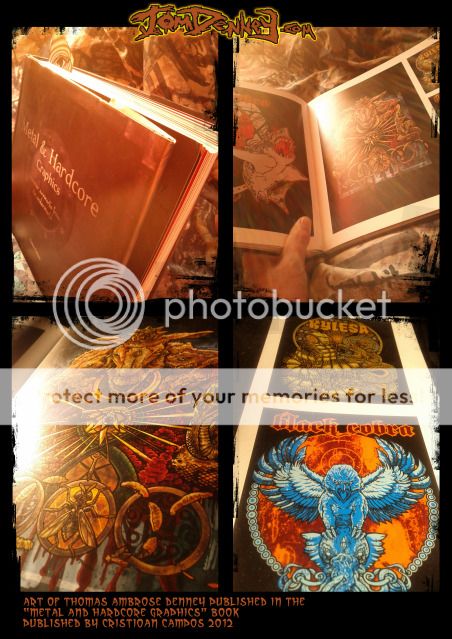 My Art in the  book Of "Metal and Hardcore Graphics"  by Cristian Campos available here-http://www.amazon.com/Metal-Hardcore-Graphics-Artworks-Underworld/dp/8499367739