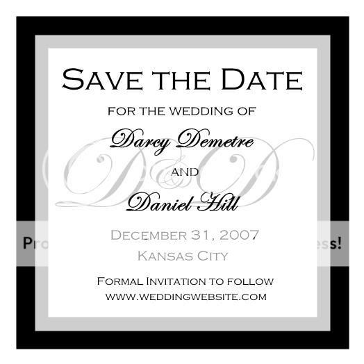 Save The Date Dinner Invitation 3