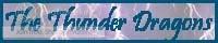 The thunder dragons banner